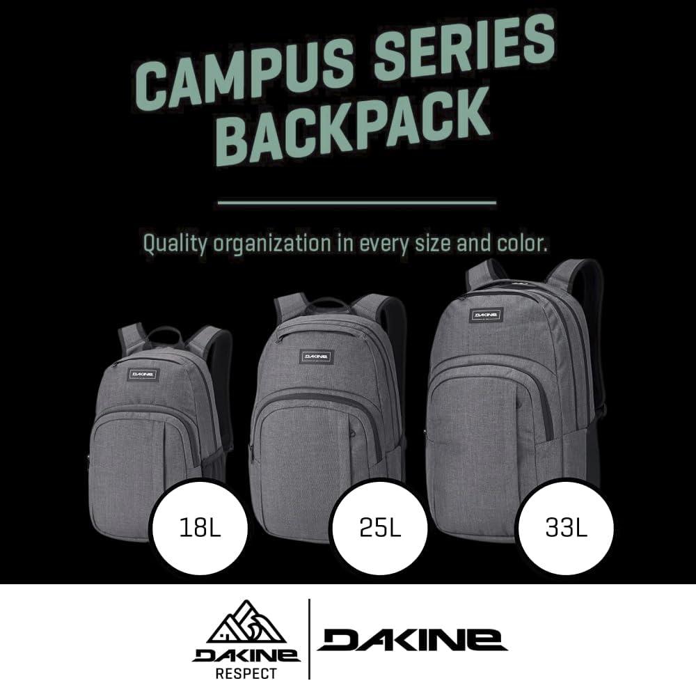 image:imageDakine Campus Backpack 25L Hawaii Asphalt Checker One SizeBlack Ii
