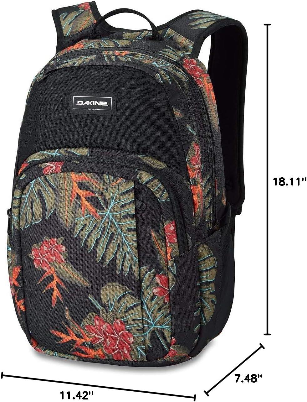 image:imageDakine Campus Backpack 25L Hawaii Asphalt Checker One SizeJungle Palm
