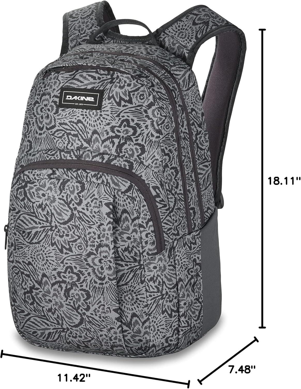 image:imageDakine Campus Backpack 25L Hawaii Asphalt Checker One SizePetal Maze