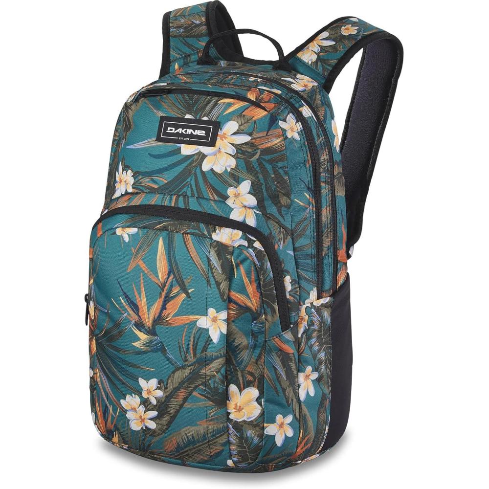 image:imageDakine Campus Backpack 25L Hawaii Asphalt Checker One SizeEmerald Tropic