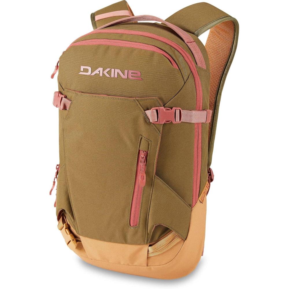image:imageDakine Womens Heli Pack Backpack 12LDark Olive Caramel