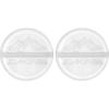 Dakine Round Scraper Stomp Pads(Clear White)