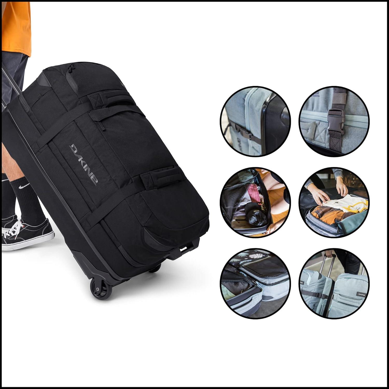 image:imageDakine TEAM SPLIT ROLLER BAG 110L JAMIE ANDERSON ANDERSON SUNSETBlack