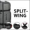 Dakine TEAM SPLIT ROLLER BAG 110L JAMIE ANDERSON – ANDERSON SUNSET(Black)