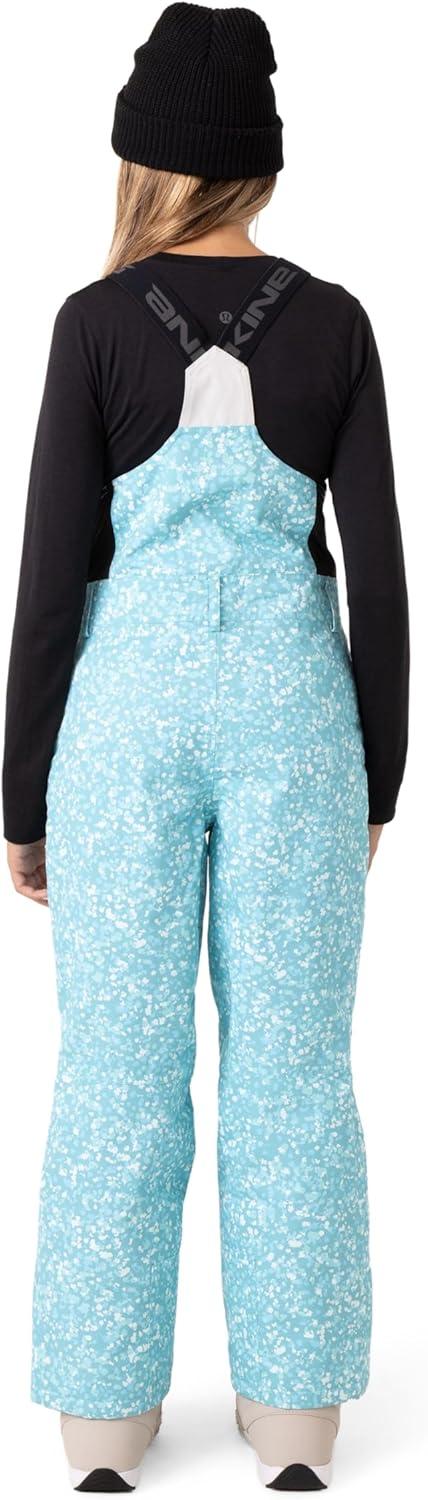 image:imageDakine boys Bib Overalls Waterproof Insulated Recycled Fabric Pfasfree BreathableBlue Blossom