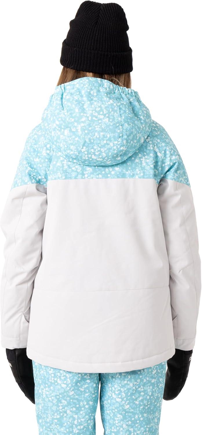 image:imageDakine boys Kids Jacket Waterproof Insulated Winter Jacket Recycled Fabric PfasfreeBlue Blossom