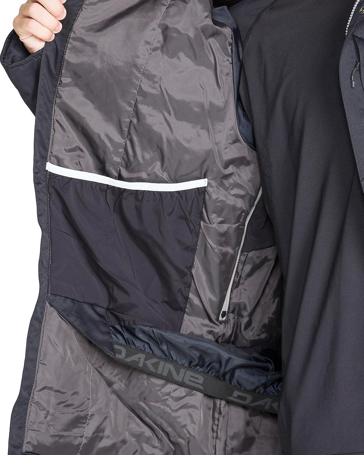 image:imageDakine mens Reach 20k Insulated Parka Waterproof Recycled Snow Jacket Pfasfree Oekotex CertifiedBlack