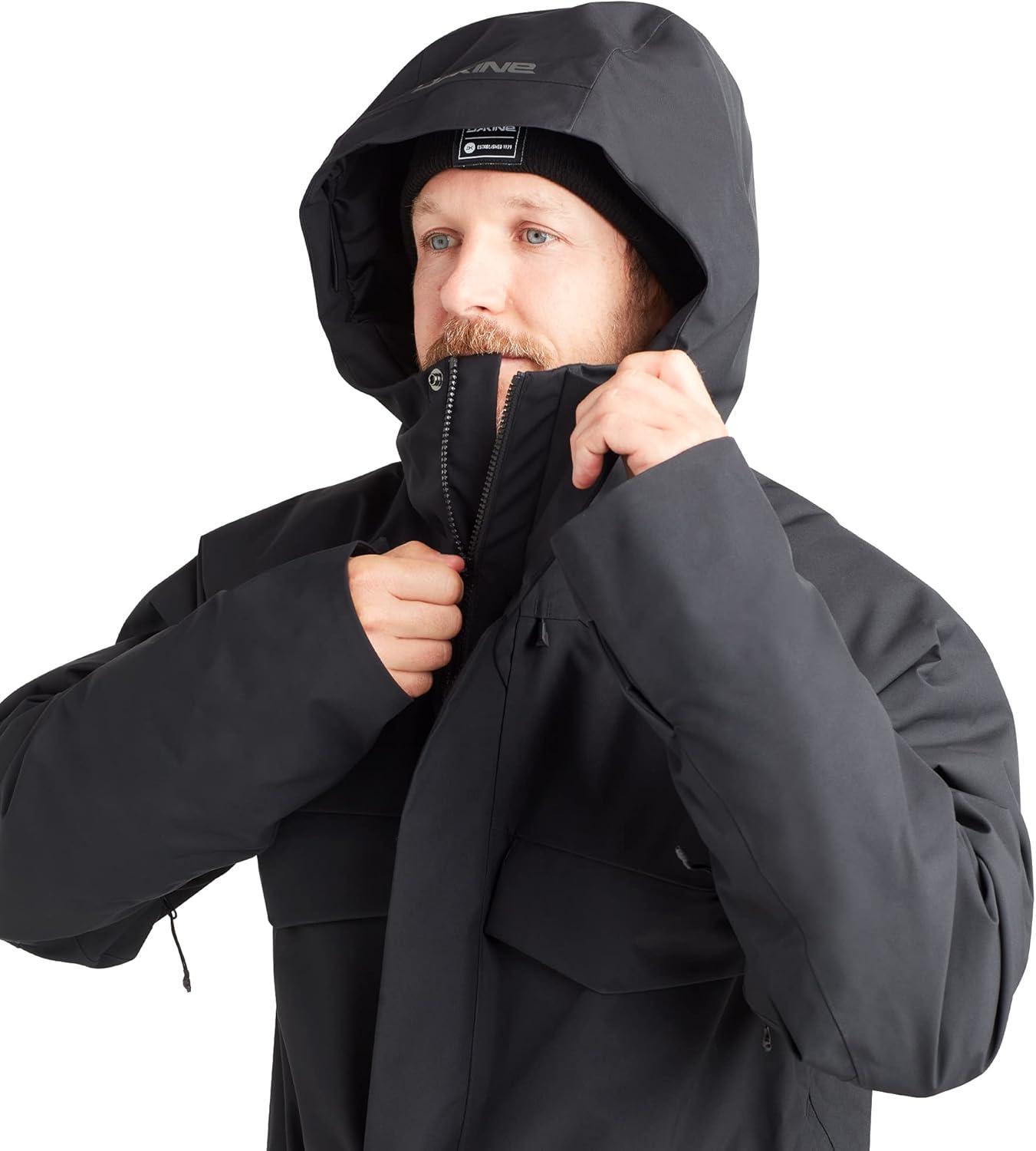image:imageDakine mens Reach 20k Insulated Parka Waterproof Recycled Snow Jacket Pfasfree Oekotex CertifiedInk