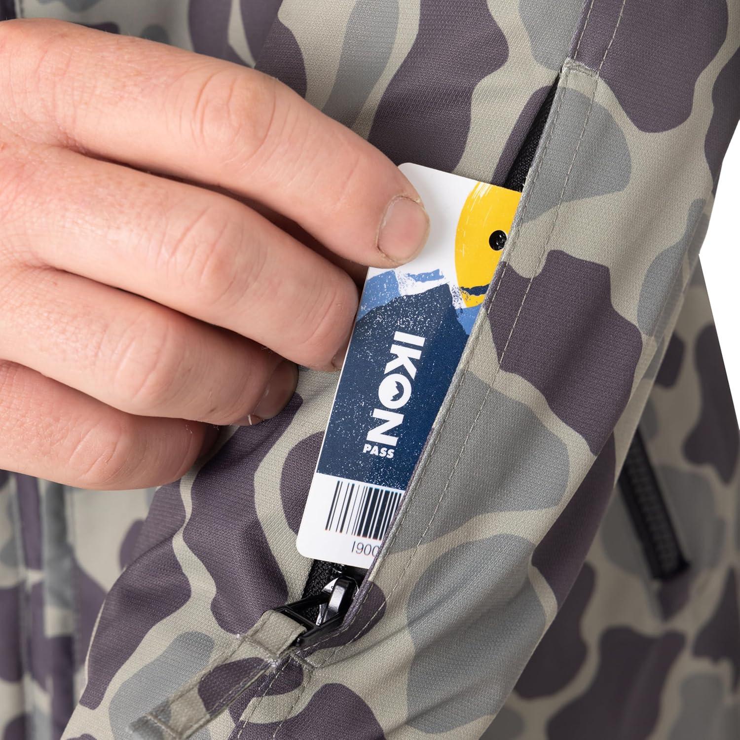 image:imageDakine mens Staple Jacket10k Waterproof Insulated Snow Jacket PfasfreeGreen Camo