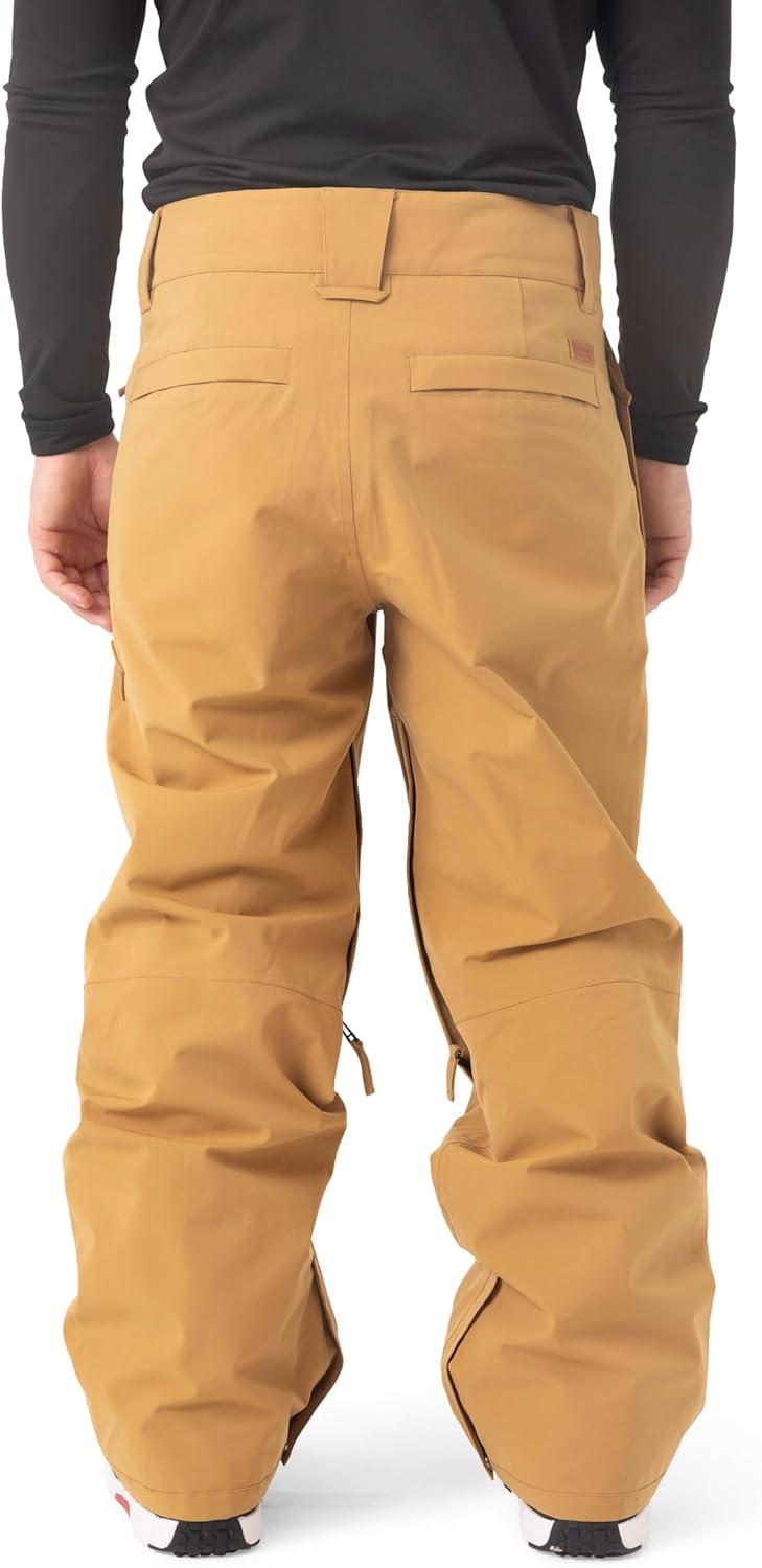 image:imageDakine mens Staple Snow Pant 10k Waterproof 2layer Shell Pfasfree Relaxed Fit Fully LinedBronze