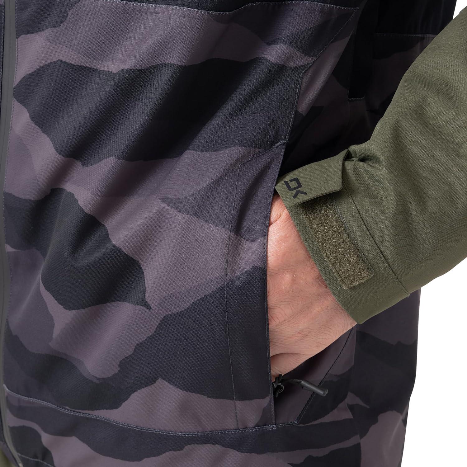 image:imageDakine mens Triton Jacket 15k Waterproof Insulated Snow Jacket Pfasfree Recycled 2layer FabricDeep Grounds