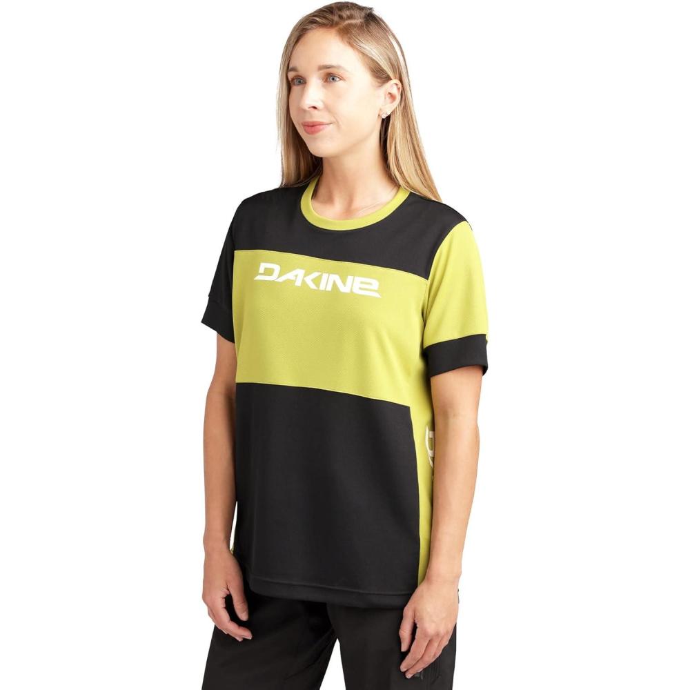 image:imageDakine Thrillium ShortSleeve Jersey  WomensAnise Green