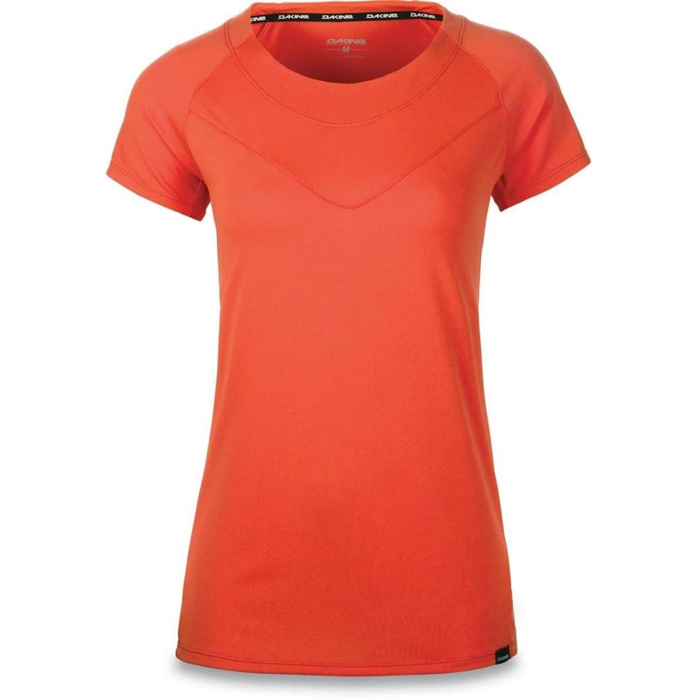image:imageDakine Womens Faye Short Sleeve Bike Jersey Bright Coral XS