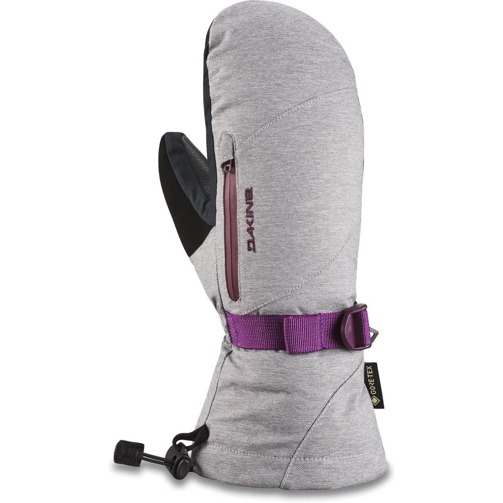 image:imageDakine Womens Sequoia GoreTex Snowboard amp Ski MittsSilver Grey