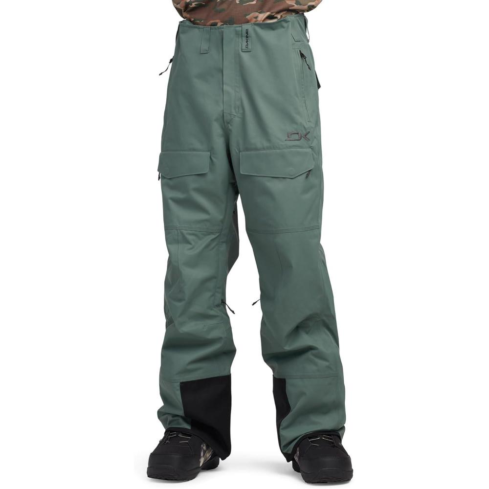 image:imageDakine mens Reach 20k 2l Snowboard Pant  Waterproof Breathable Recycled Shell Pants With ReccoSmoked Grass