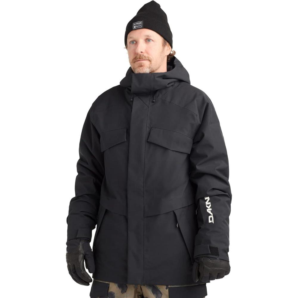 image:imageDakine mens Reach 20k Insulated Parka Waterproof Recycled Snow Jacket Pfasfree Oekotex CertifiedInk
