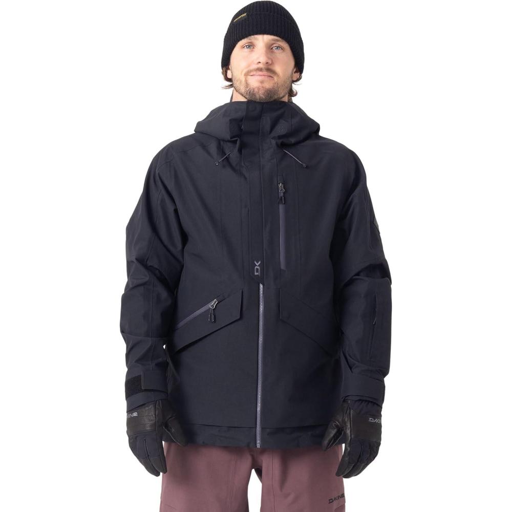 image:imageDakine mens Red Gerard Beacon Jacket  30k Waterproof 3layer Shell Snowboard Jacket PfasfreeBlack