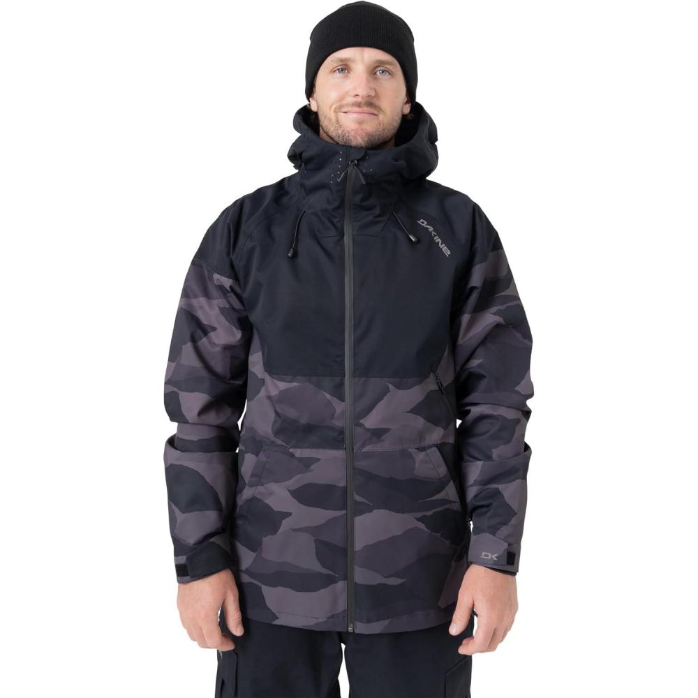 image:imageDakine mens Siphon 10k Shell Jacket  Waterproof Breathable Taped SeamsBlk Ink