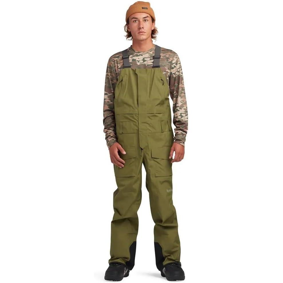 image:imageDakine mens Stoker Goretex 3l Snow Bib  Waterproof With Recco Pfasfree Fully Taped SeamsGnarled Juniper