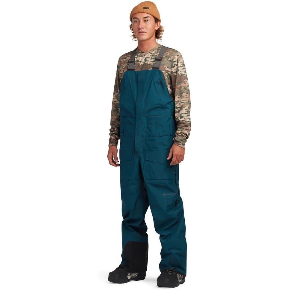 image:imageDakine mens Stoker Goretex 3l Snow Bib  Waterproof With Recco Pfasfree Fully Taped SeamsSchrund Blue