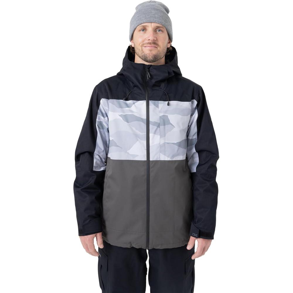 image:imageDakine mens Triton Jacket  15k Waterproof Insulated Snow Jacket Pfasfree Recycled 2layer FabricBlack