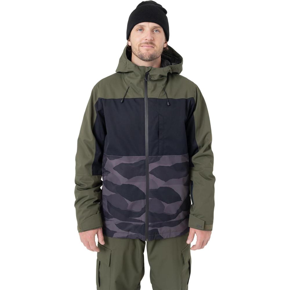 image:imageDakine mens Triton Jacket  15k Waterproof Insulated Snow Jacket Pfasfree Recycled 2layer FabricDeep Grounds