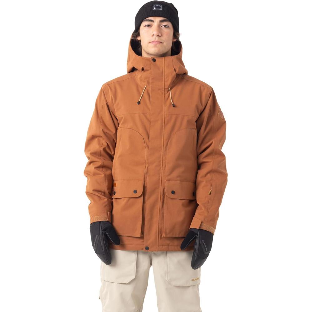 image:imageDakine mens Yukon Jacket  15k Waterproof Primaloft Insulated Snow Jacket Pfasfree Relaxed FitArgan Oil