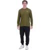 Dakine Mens Long Sleeve Bike Jersey – Recycled Air-mesh Fabric, UPF 30+, Wicking & Odor Control(Dark Olive)