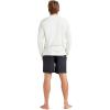 Dakine Men’s Roots Loose FIT Long Sleeve Rashguard SURF Shirt Crew(Surfwhite Solowave)