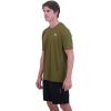 Dakine Mens Short Sleeve Bike Jersey – Recycled Air-mesh Fabric, UPF 30+, Wicking & Odor Control(Dark Olive)