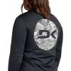 Dakine Women’s HD Loose FIT Long Sleeve SURF Shirt Rashguard Crew(Black)