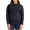 Dakine Women’s HD Loose FIT Long Sleeve SURF Shirt Rashguard Crew(Black)