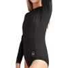Dakine Womens HD Surf Suit Long Sleeve Rashguard, Black, X-Small