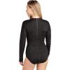 Dakine Womens HD Surf Suit Long Sleeve Rashguard, Black, X-Small