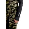 Dakine Womens Lupine Long Sleeve Baselayer Crew Top, Water Camo Green, X-Small