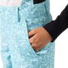 Dakine boys Bib Overalls – Waterproof, Insulated, Recycled Fabric, Pfas-free, Breathable(Blue Blossom)