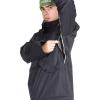 Dakine mens Reach 20k Insulated Parka – Waterproof Recycled Snow Jacket, Pfas-free, Oeko-tex® Certified(Black)