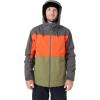 Dakine mens Triton Jacket – 15k Waterproof Insulated Snow Jacket, Pfas-free, Recycled 2-layer Fabric(Ash)