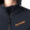 Dakine womens Softshell Bonded Jacket – Water-resistant, Active Stretch, Seam Sealed, Adjustable Hood(Black)