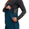 Dakine womens Stoker Gore-tex 3l Snow Bib Overalls, Recco®, Bluesign®, Pfas-free(Blue)