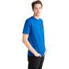 Men’s Premium Lightweight Global Waves Short Sleeve T-Shirt(Ultramarine Blue)