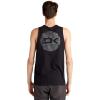 Men’s Premium Lightweight Global Waves Tank(Black)