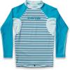 Dakine 10001689 Girls lassic Snug Fit Long Sleeve Rashguard, Bay Islands- 12