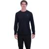 Dakine Mens Long Sleeve Bike Jersey – Recycled Air-mesh Fabric, UPF 30+, Wicking & Odor Control(Black)