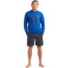 Dakine Men’s Roots Loose FIT Long Sleeve Rashguard SURF Shirt Crew(Ultramarine Blue)