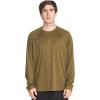 Dakine Mens Thrillium Long Sleeve Bike Jersey – Breathable MTB Jersey Performance Fabric(Olive)