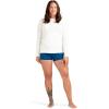 Dakine Women’s HD Loose FIT Long Sleeve SURF Shirt Rashguard Crew(Surf White)