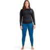 Dakine Women’s HD SNUG FIT Long Sleeve Rashguard Crew(Black)