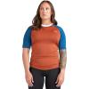 Dakine Women’s HD SNUG FIT Short Sleeve Rashguard SURF Shirt Crew(Harvesta Orange)