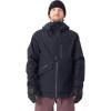 Dakine mens Red Gerard Beacon Jacket – 30k Waterproof 3-layer Shell Snowboard Jacket, Pfas-free(Black)
